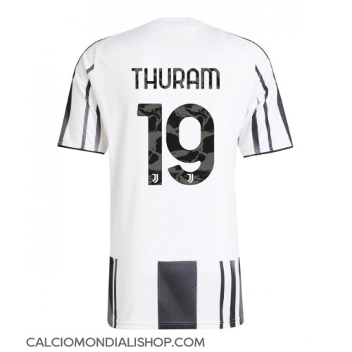 Maglie da calcio Juventus Khephren Thuram #19 Prima Maglia 2025-26 Manica Corta Maglie da calcio Juventus Khephren Thuram #19 Prima Maglia 2025-26 Manica Corta